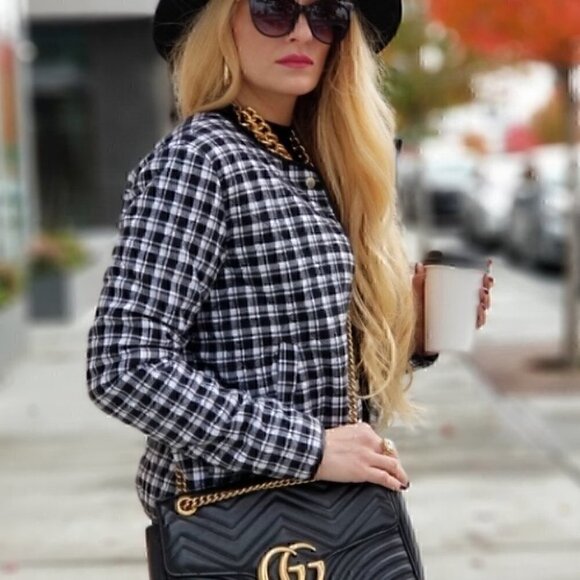 CHIC DOLLZ Plaid Print Jacket - Picture 4 of 4